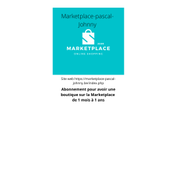 Abonnement Marketplace aux choix