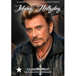 Calendrier Johnny Hallyday 2027