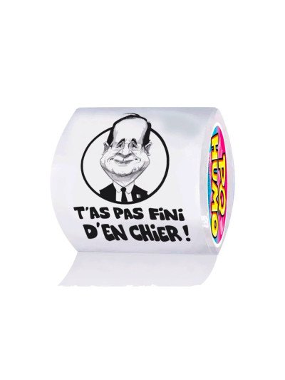 Papier toilette t'as pas fini humoristique