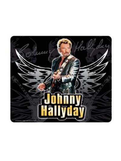 Tapis de souris Johnny Hallyday licence 21 x 18 cm