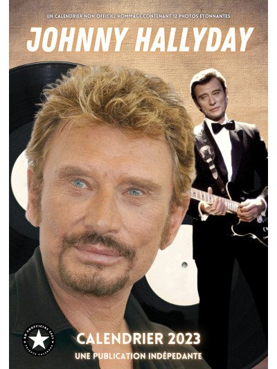 Calendrier Johnny Hallyday 2023
